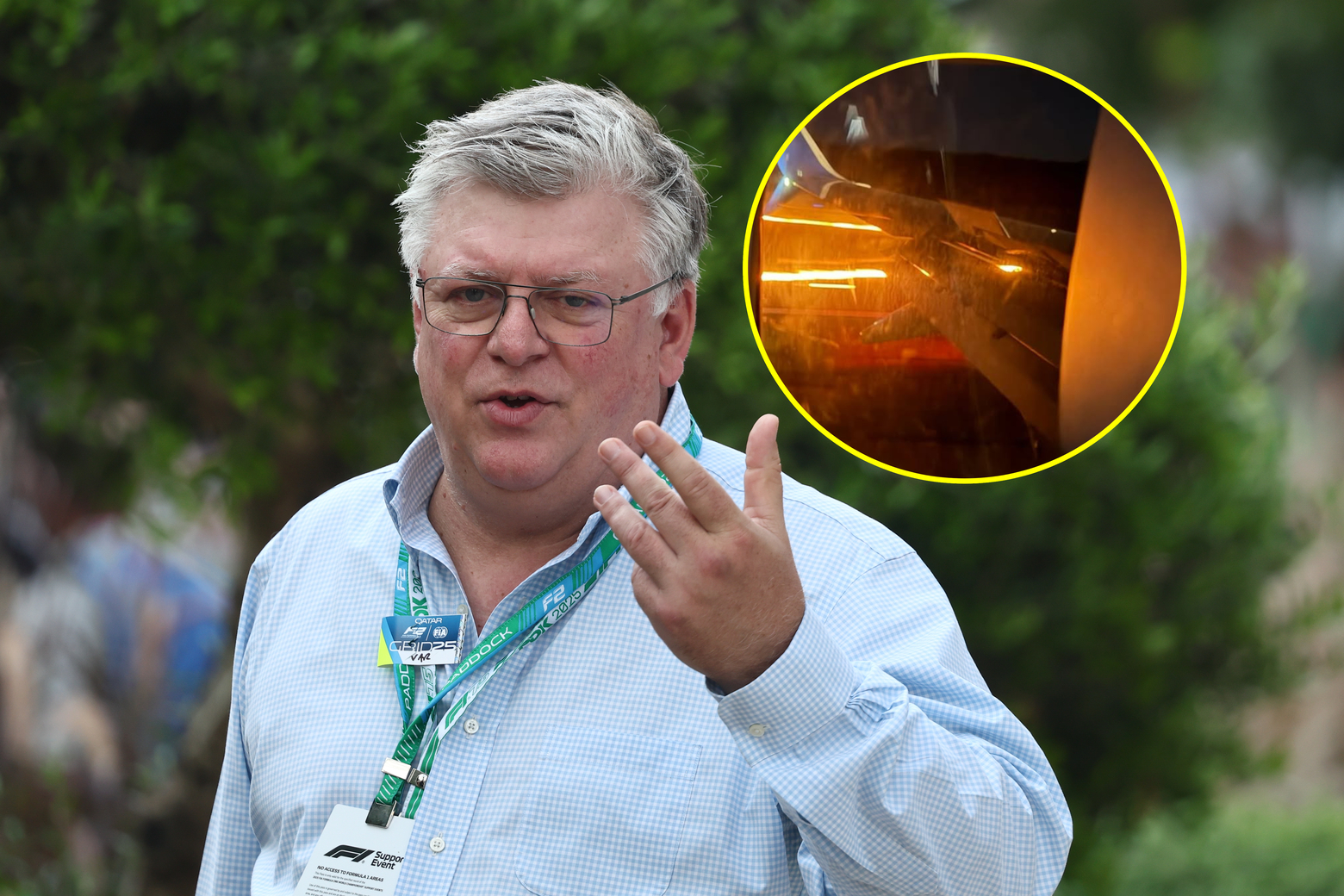 O krok od katastrofy lotniczej w USA. "Paliwo płonie z uszkodzonego silnika"