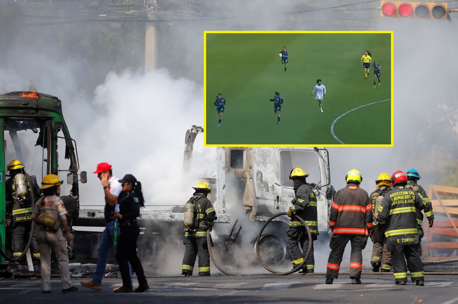 Meksyk. Piłkarki myślały, iż ktoś strzela. Wybuchła panika