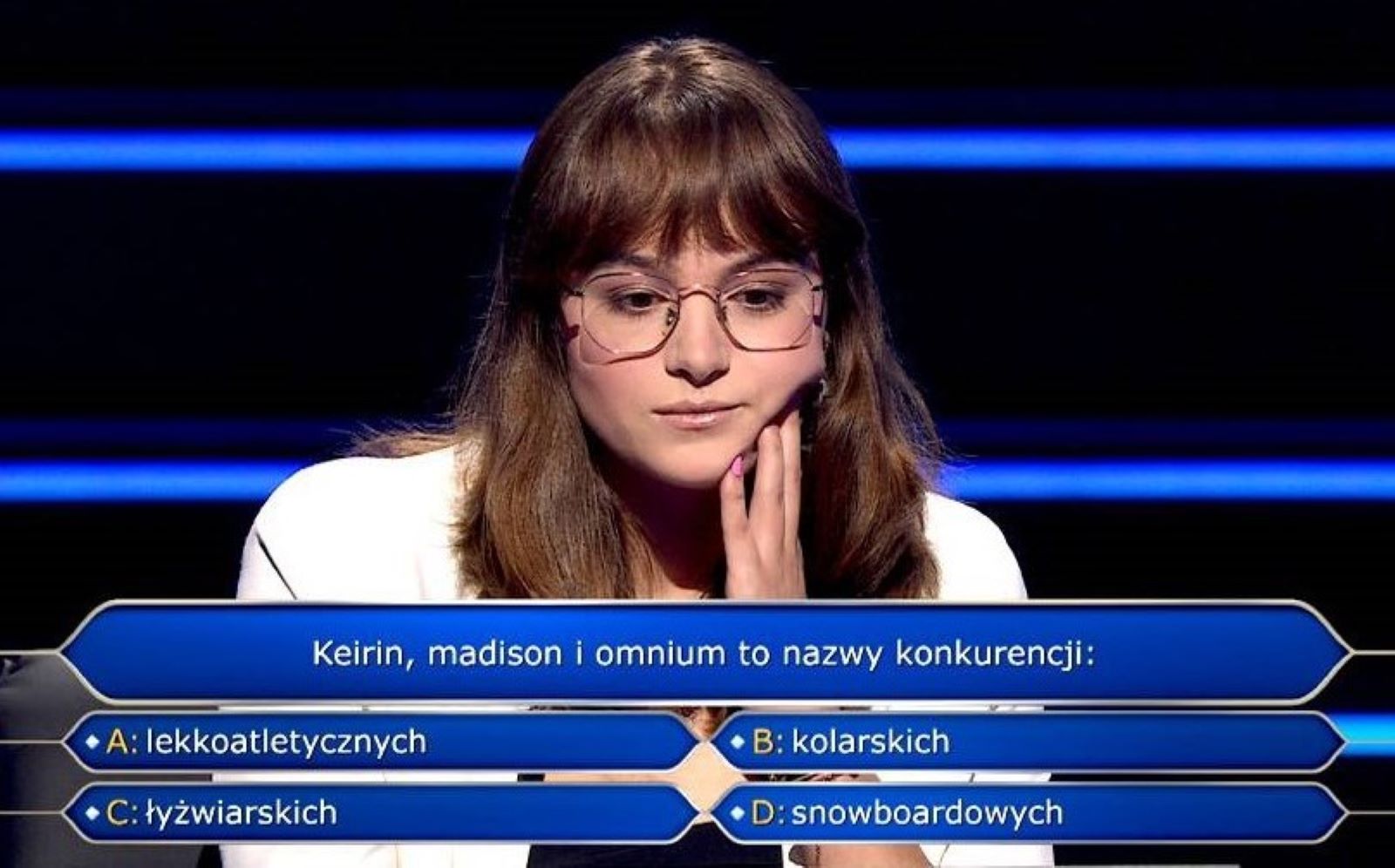 Sportowe pytanie w "Milionerach". Za 50 tys. zł. Tata nie pomógł