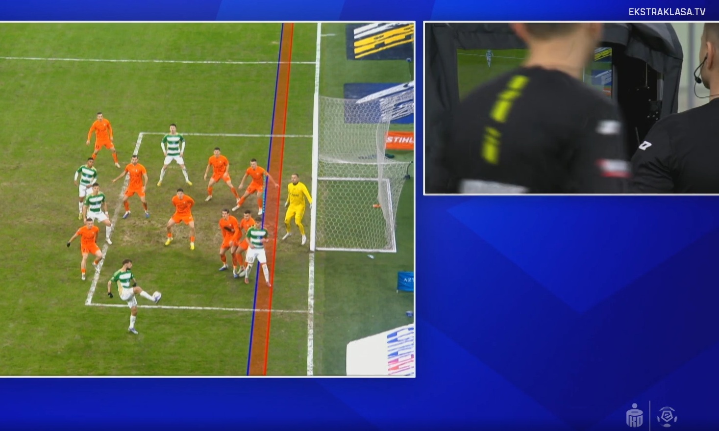 To dlatego nie było rzutu karnego dla Lechii Gdańsk. PZPN wyjaśnia