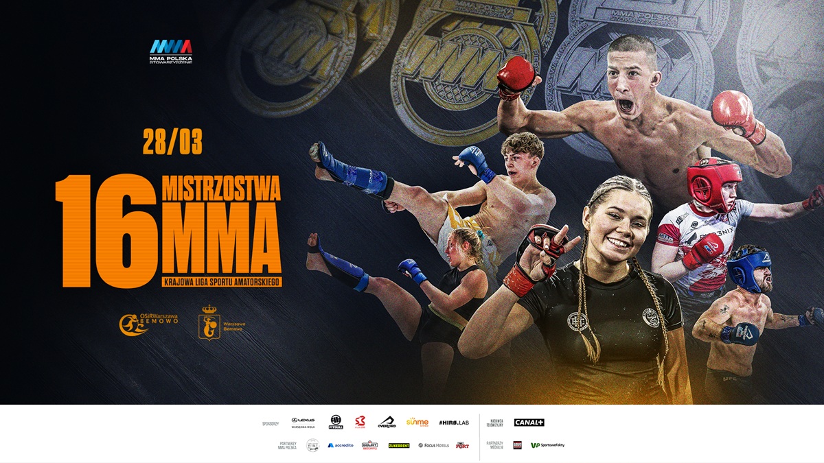 16. Mistrzostwa MMA odbędą się w Warszawie. Ruszyły zapisy