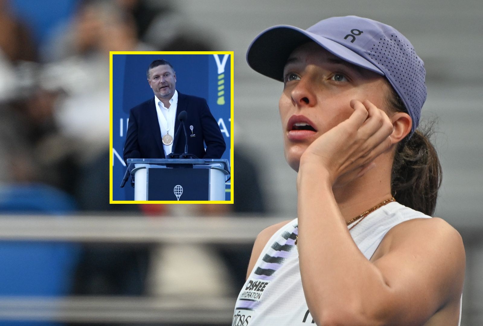 Rosjanin uderzył w Świątek. Tak ocenił jej decyzję