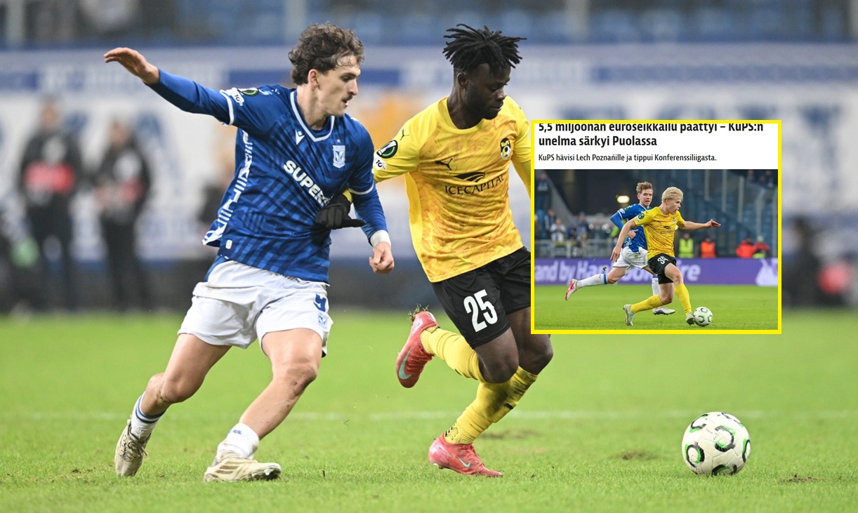 Finowie piszą o meczu z Lechem. "Marzenie prysło w Polsce"