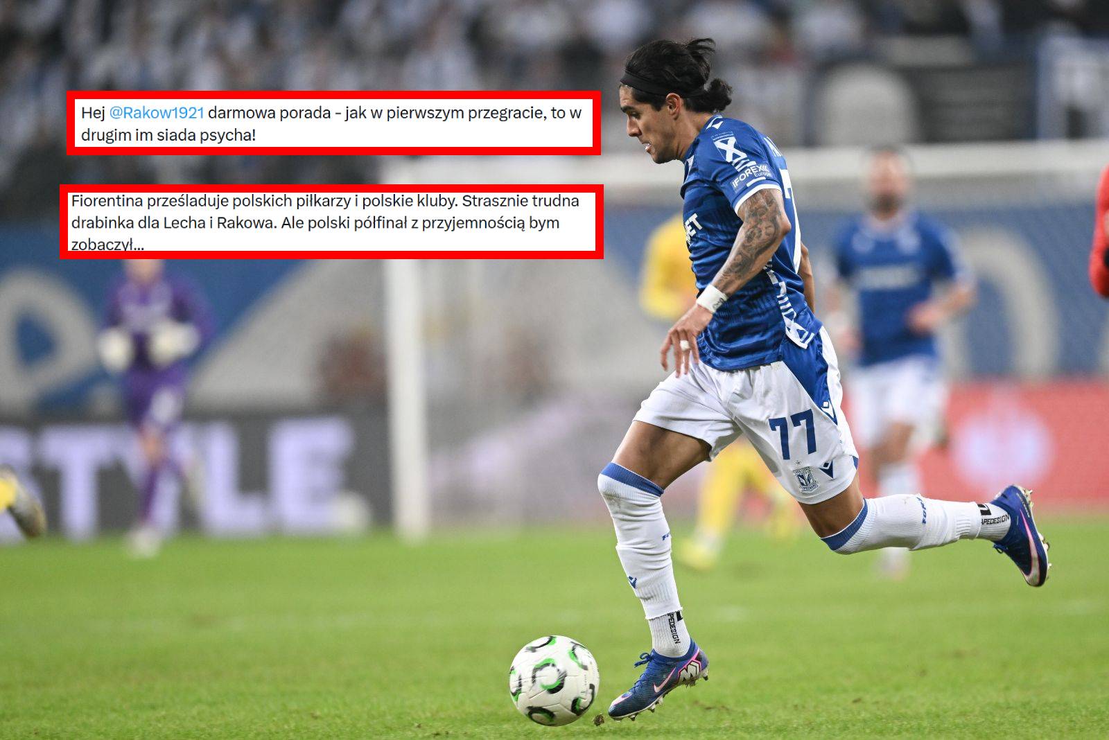 "Prześladuje". W Polsce gorąco po losowaniu Rakowa i Lecha