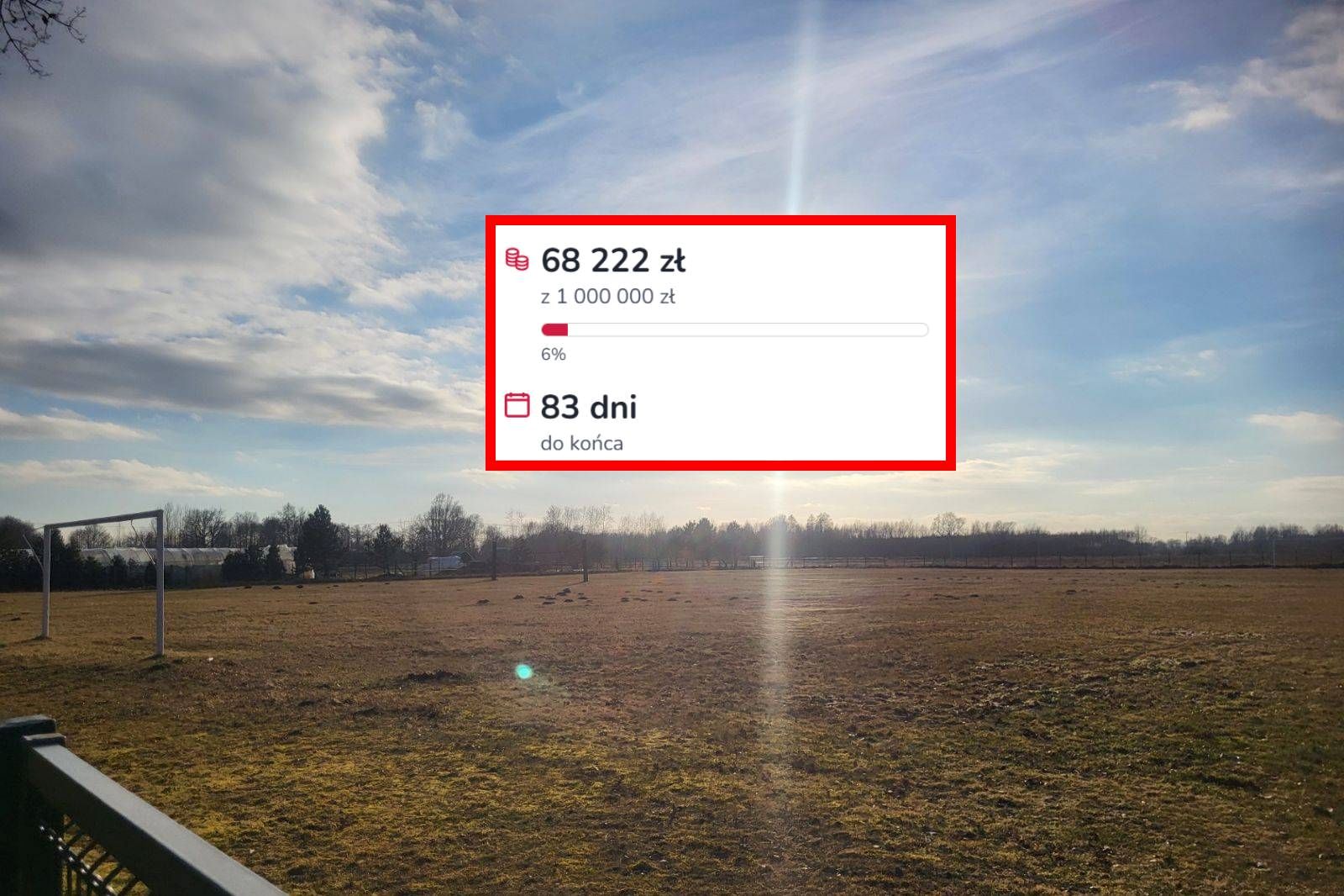 Zaczęło od internetowego żartu. W Grzymalinie chcą zebrać milion złotych na budowę orlika