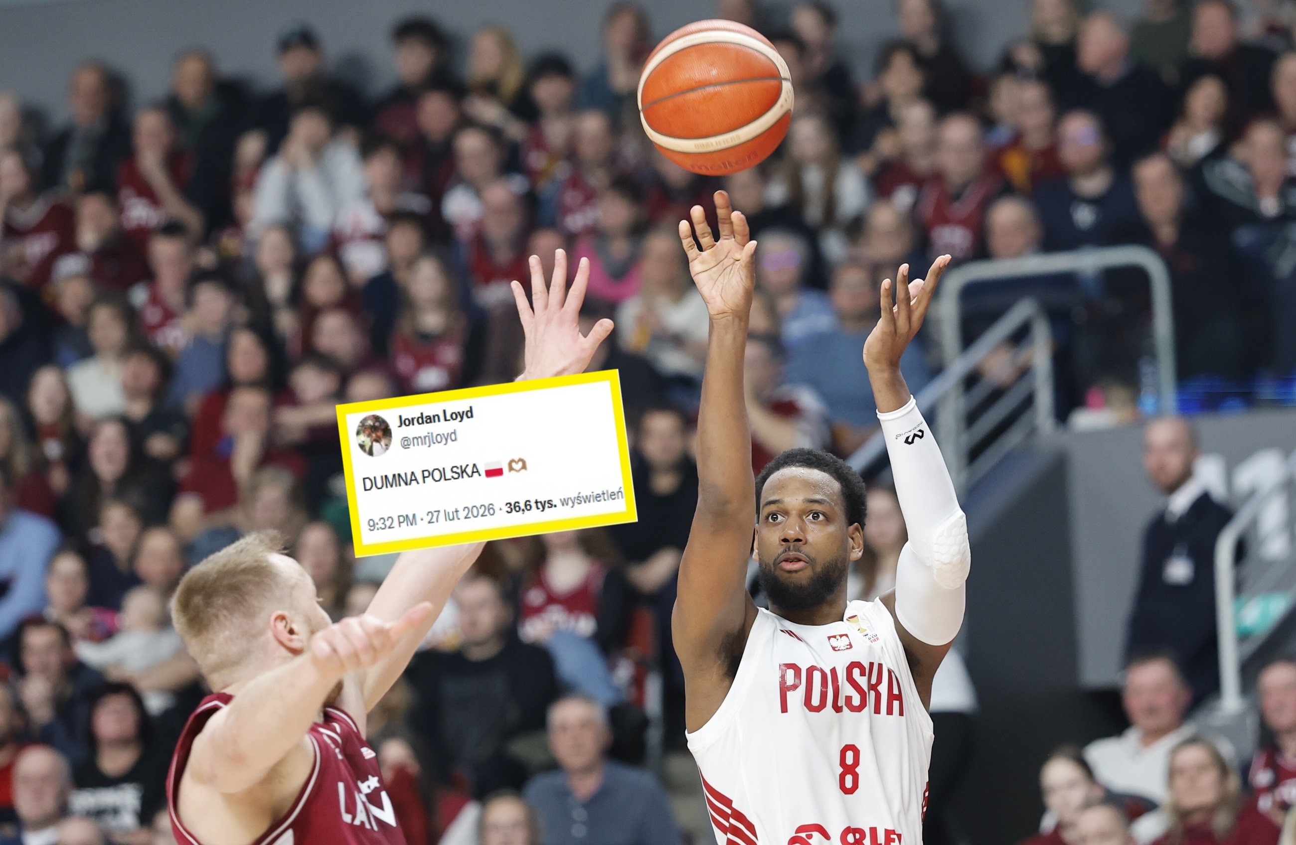 Dwa słowa wystarczyły. Loyd odezwał się po wielkim występie w reprezentacji Polski