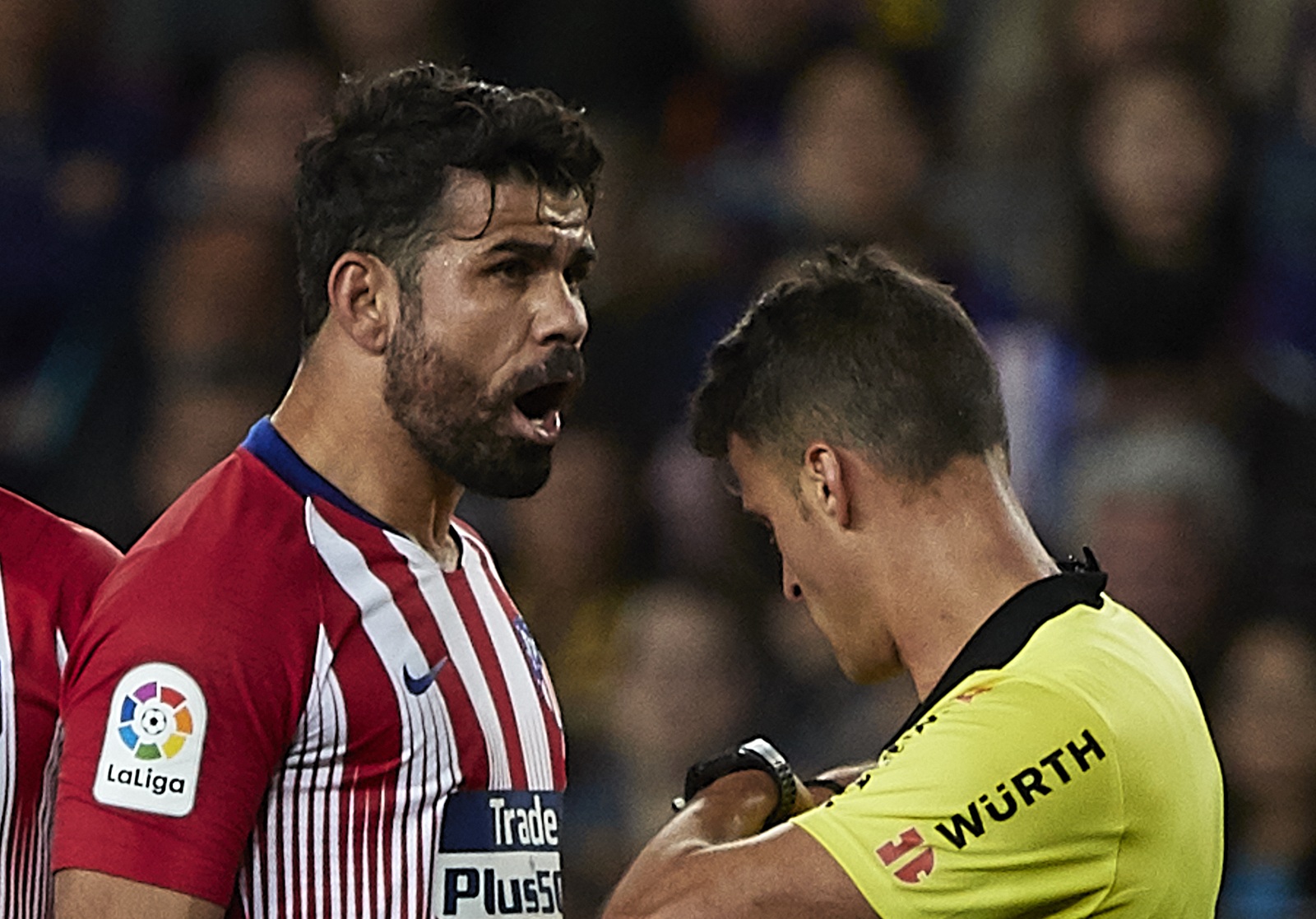 Diego Costa nie wytrzymał. Tak nazwał sędziego
