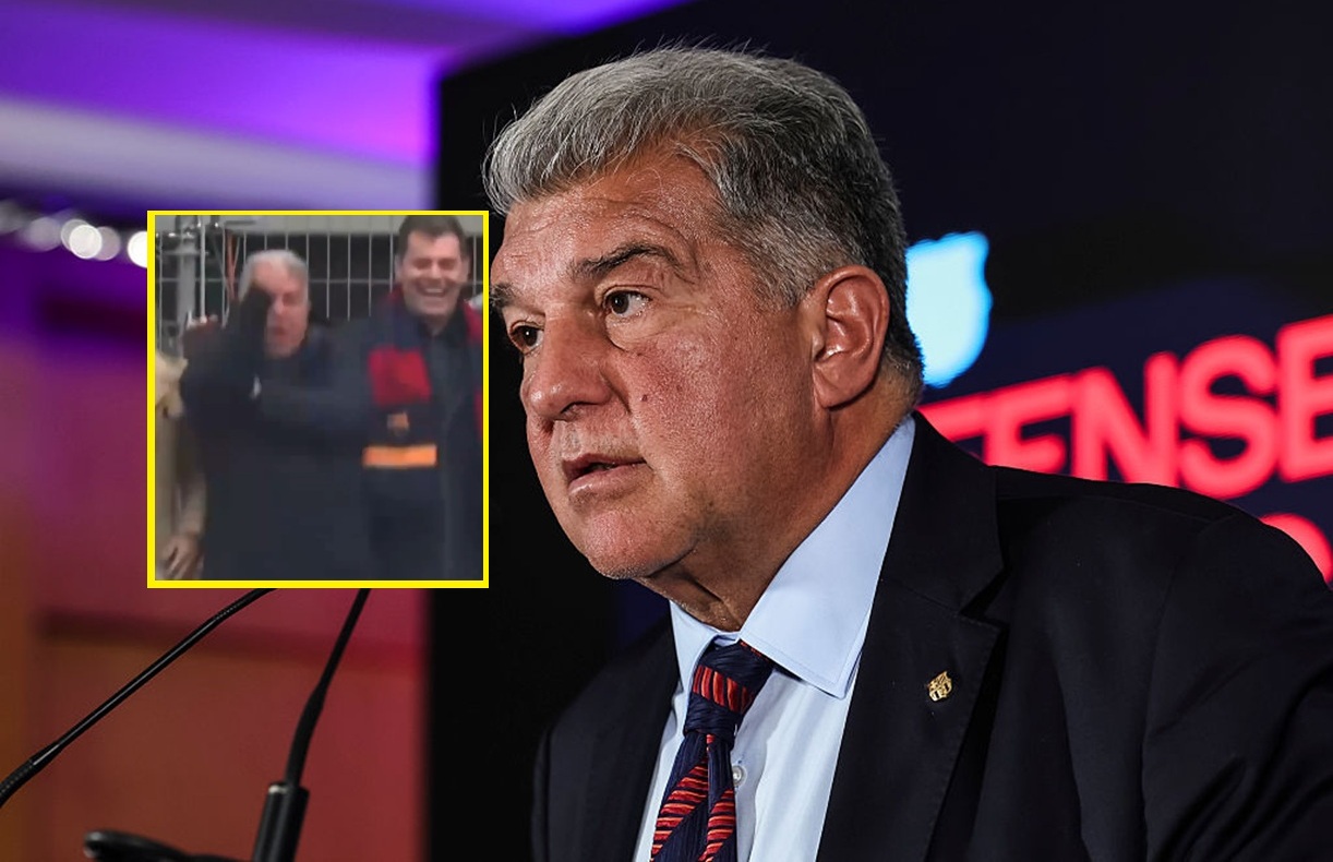 Szokujący gest Laporty. Zrobił to podczas meczu Barcelony