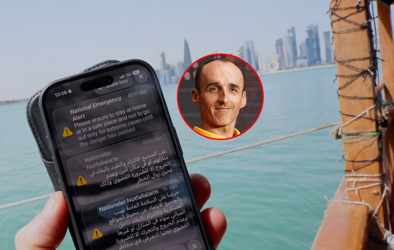 Niespokojna sytuacja w Katarze po odwecie Iranu. Co z wyścigiem Kubicy?