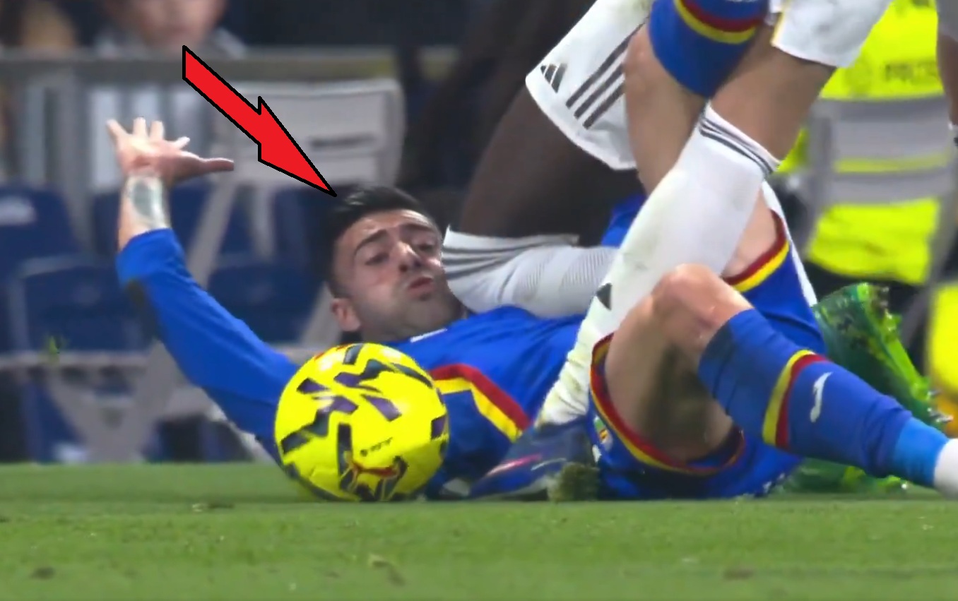 Zawrzało na Bernabeu. Brutalne zagranie piłkarza Realu