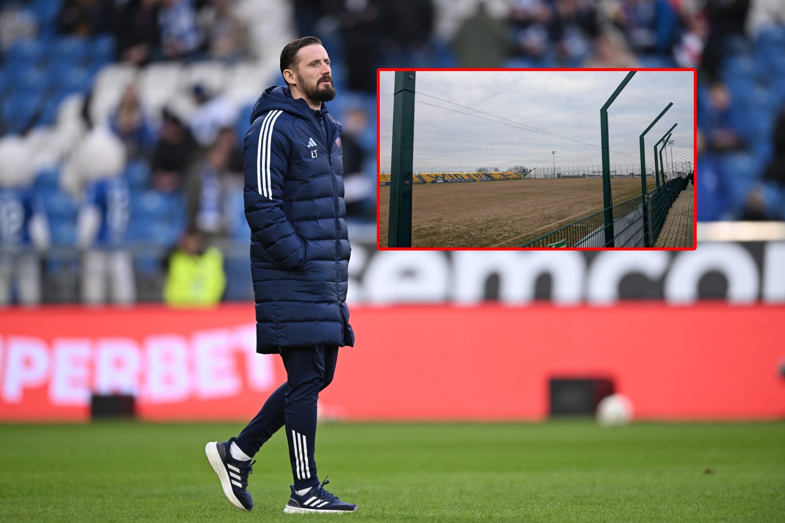 Szok. Na takim boisku Raków zagra o półfinał Pucharu Polski