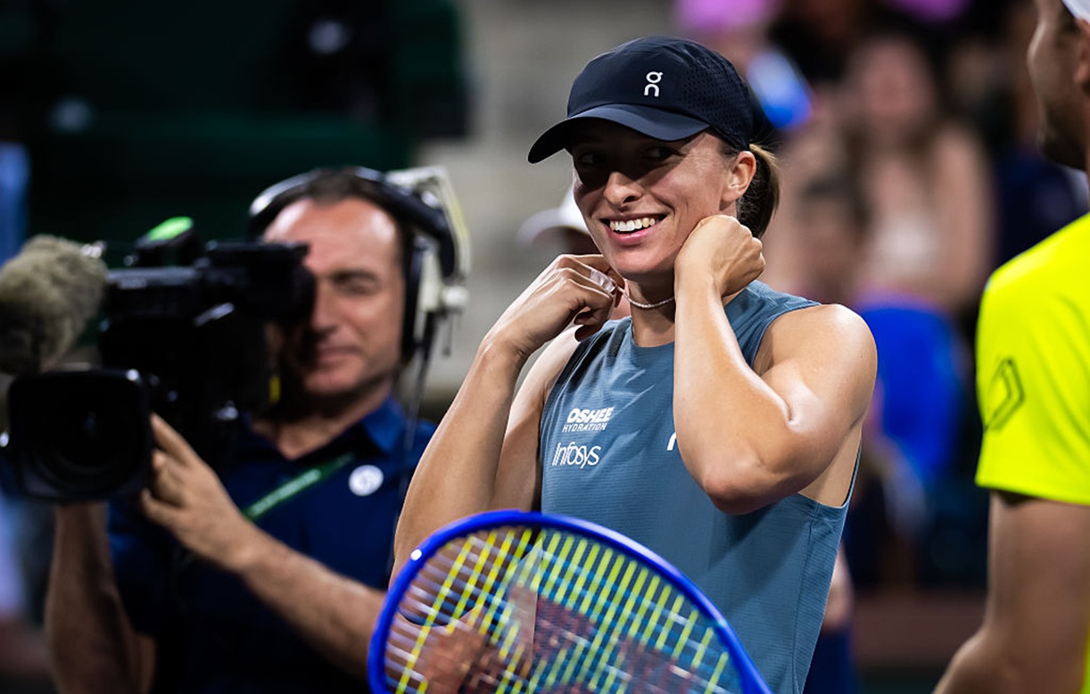 Indian Wells. Gdzie oglądać? O której Polacy? Kiedy Iga Świątek?