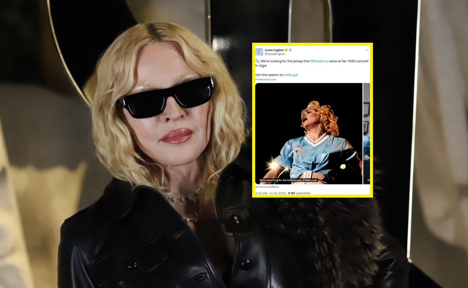 36 lat poszukiwań i nic. Klub napisał do... Madonny