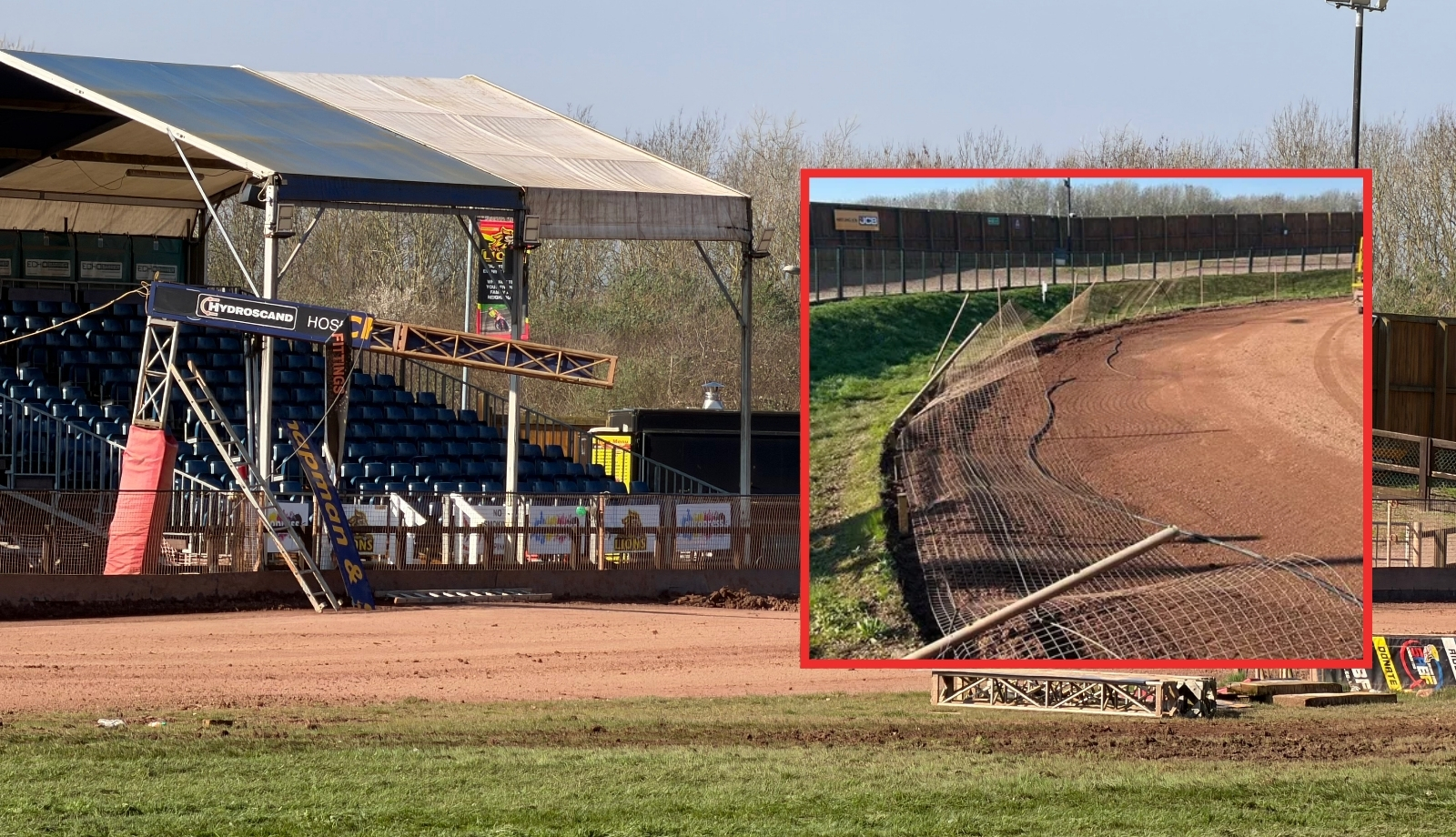 Wandale zaatakowali dwukrotnie - stadion zniszczony. Straty wyceniono na prawie 50 tysięcy złotych