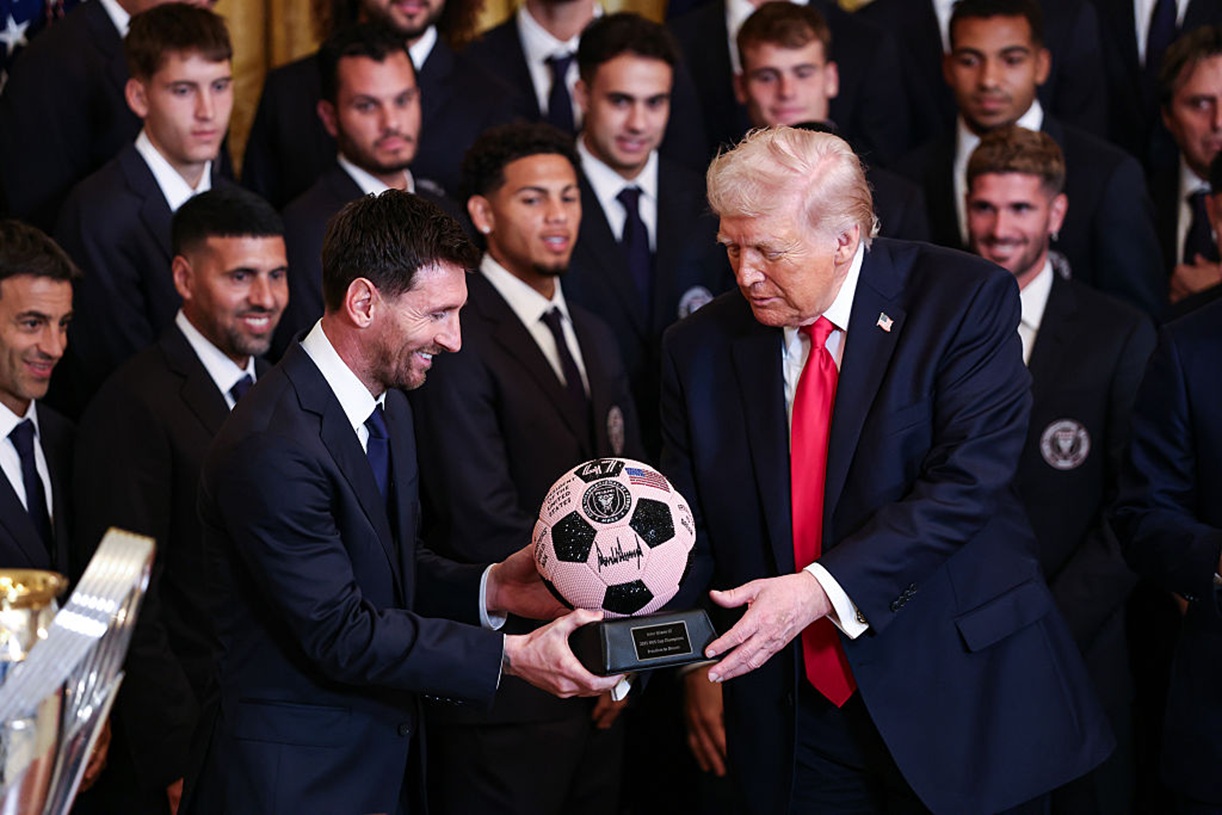 Messi w Białym Domu. Nagle Trump zaskoczył pytaniem