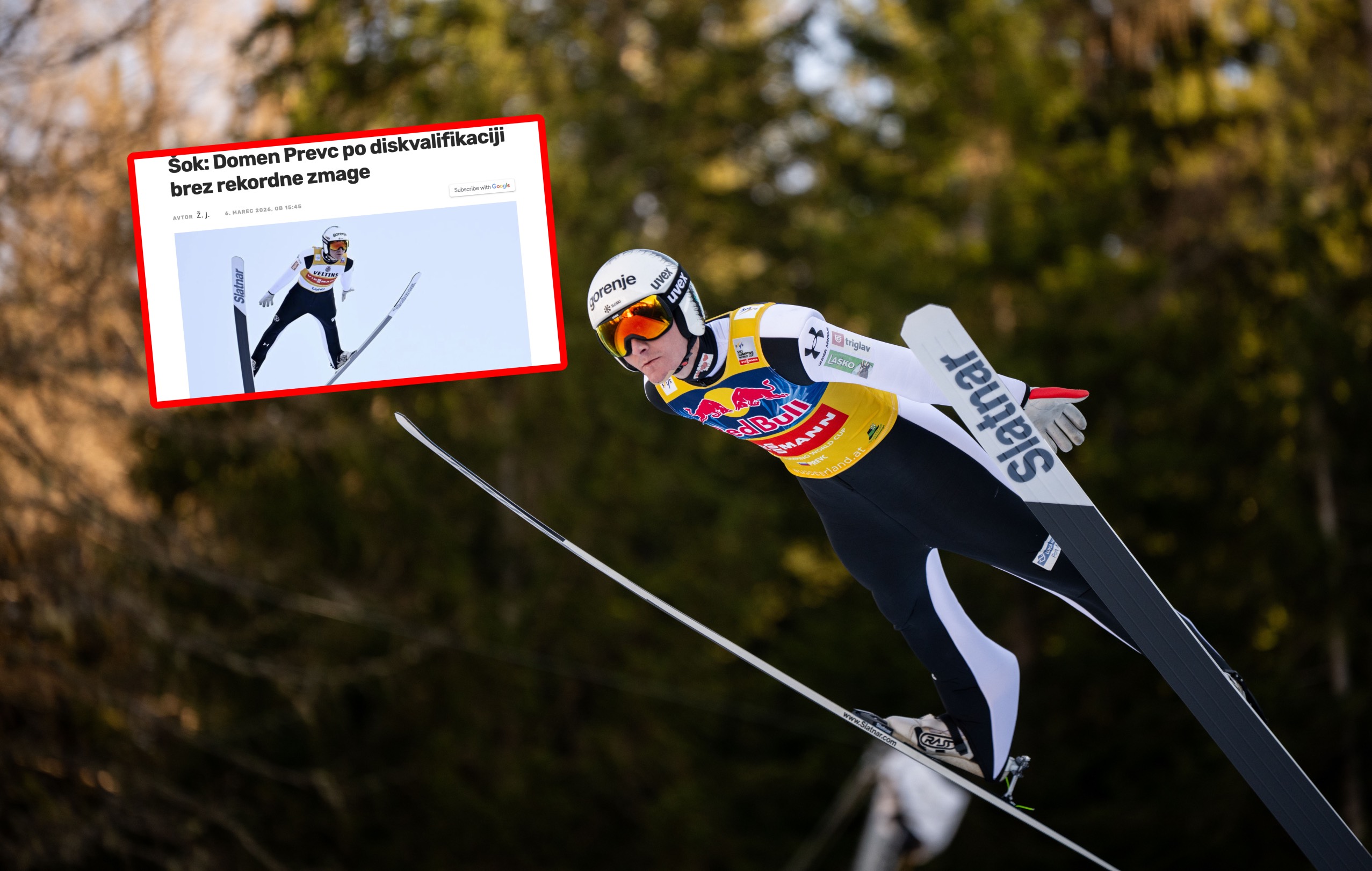 "Szok". Słoweńcy komentują dramat Prevca