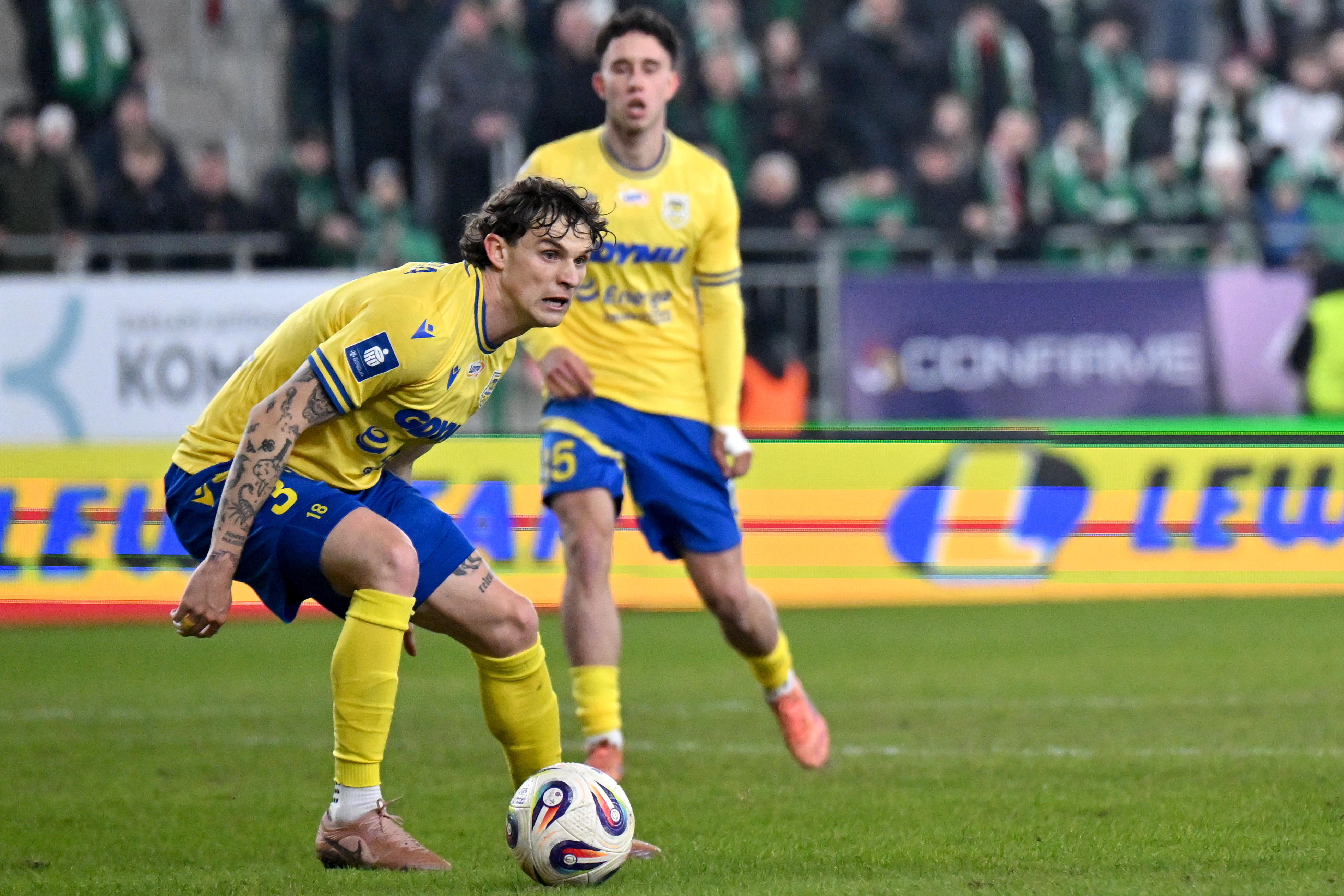 Grał w Widzewie przed erą Dobrzyckiego, teraz jest w Arce. "Pieniądze to nie wszystko"