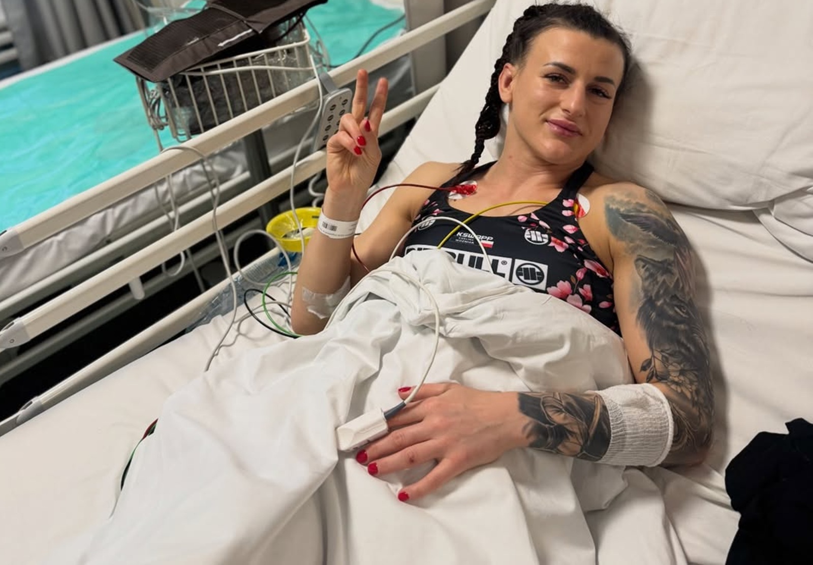 Po walce w KSW trafiła do szpitala. Jest diagnoza