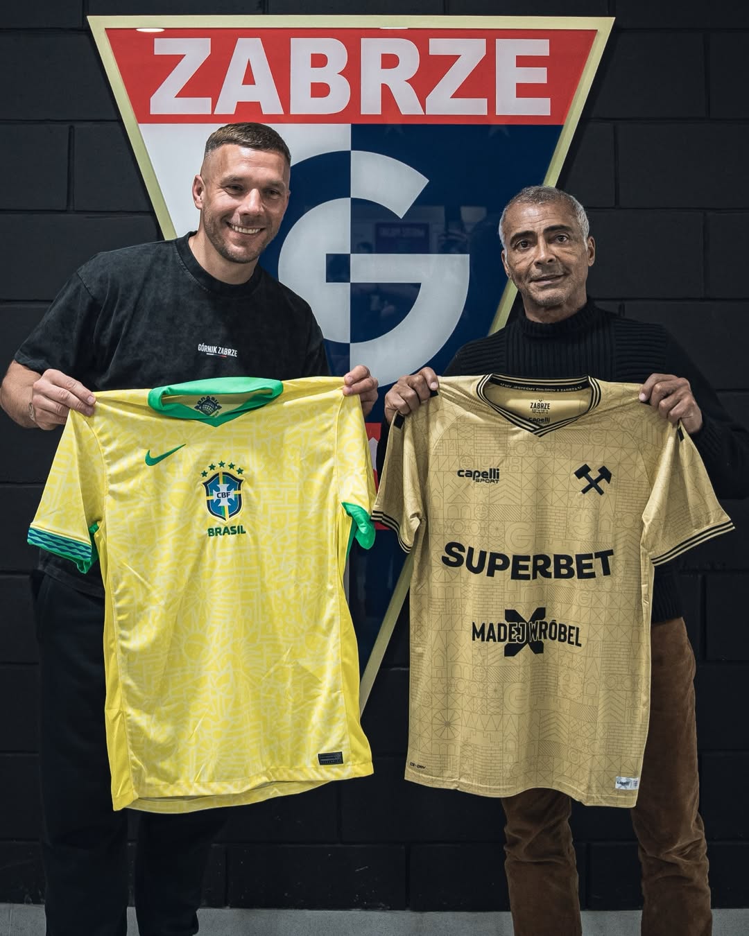 Legendarny Brazylijczyk odwiedził Zabrze. Przyjechał na wywiad