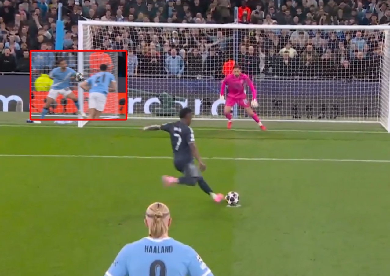 Czerwona kartka i rzut karny. Ta akcja wstrząsnęła Manchesterem City