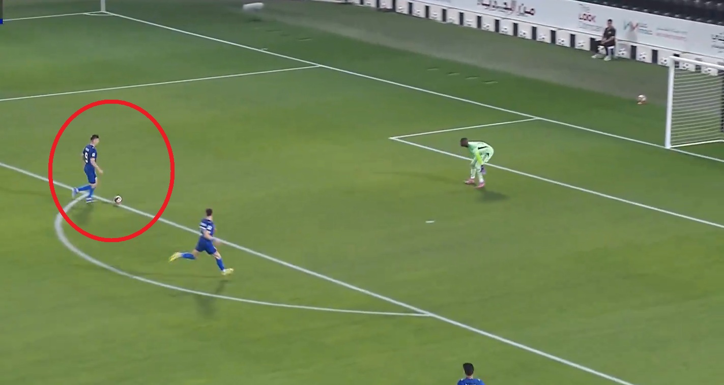 Piątek z kolejnym golem w Katarze. Bramkarz nie miał żadnych szans