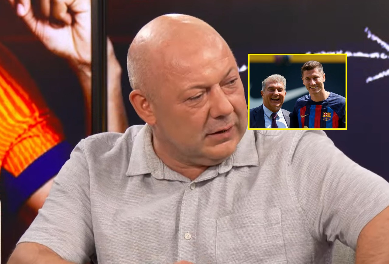 Króciutko. Tak Kowalczyk zakpił ze słów Laporty ws. Lewandowskiego