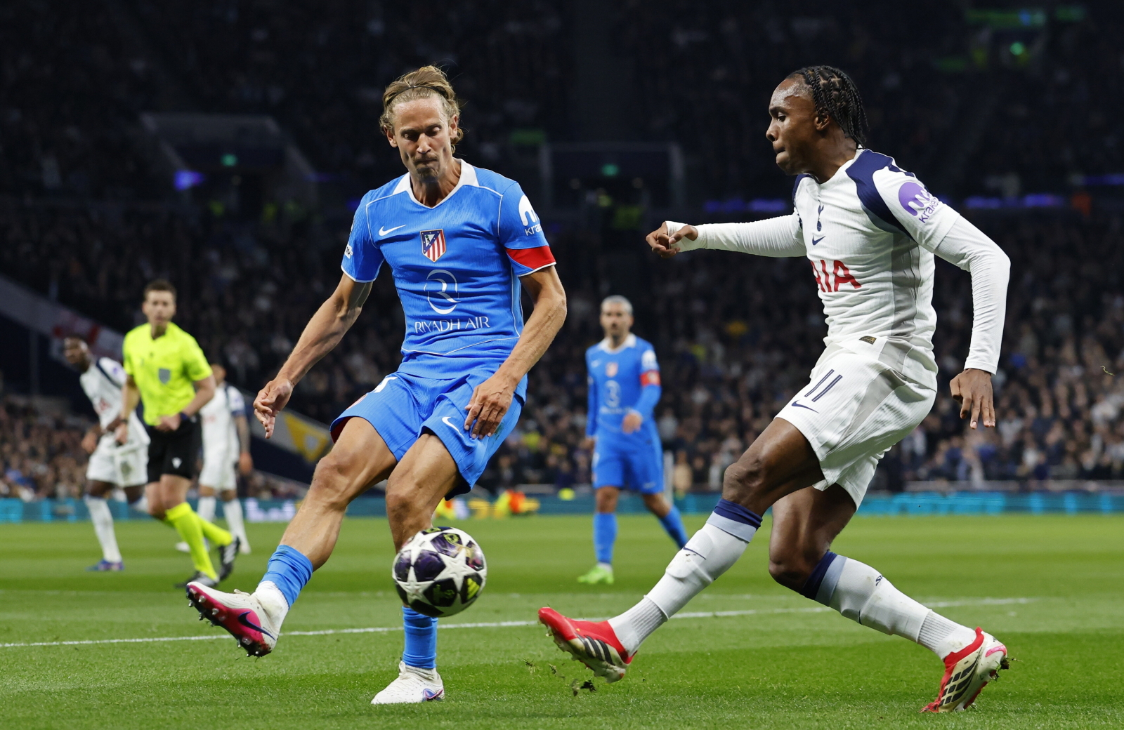 Liga Mistrzów: Tottenham Hotspur postawił się Atletico Madryt, ale to było za mało