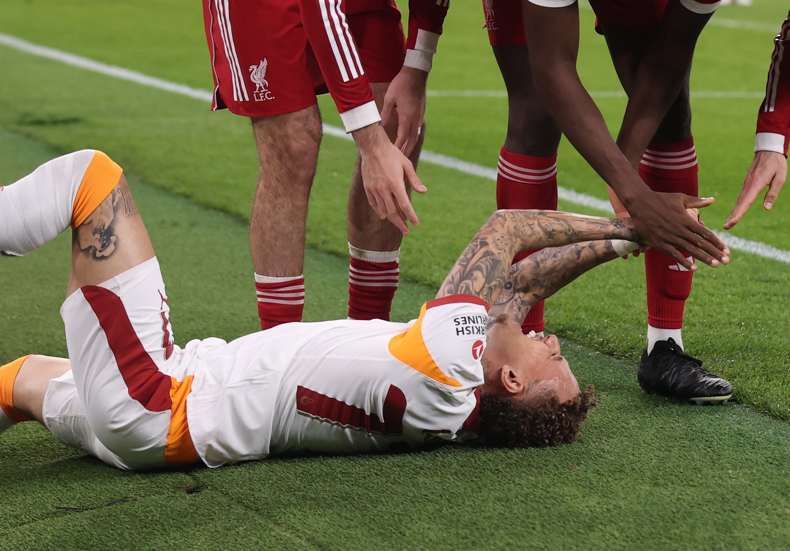 Koszmar w Lidze Mistrzów. Piłkarzowi podano tlen