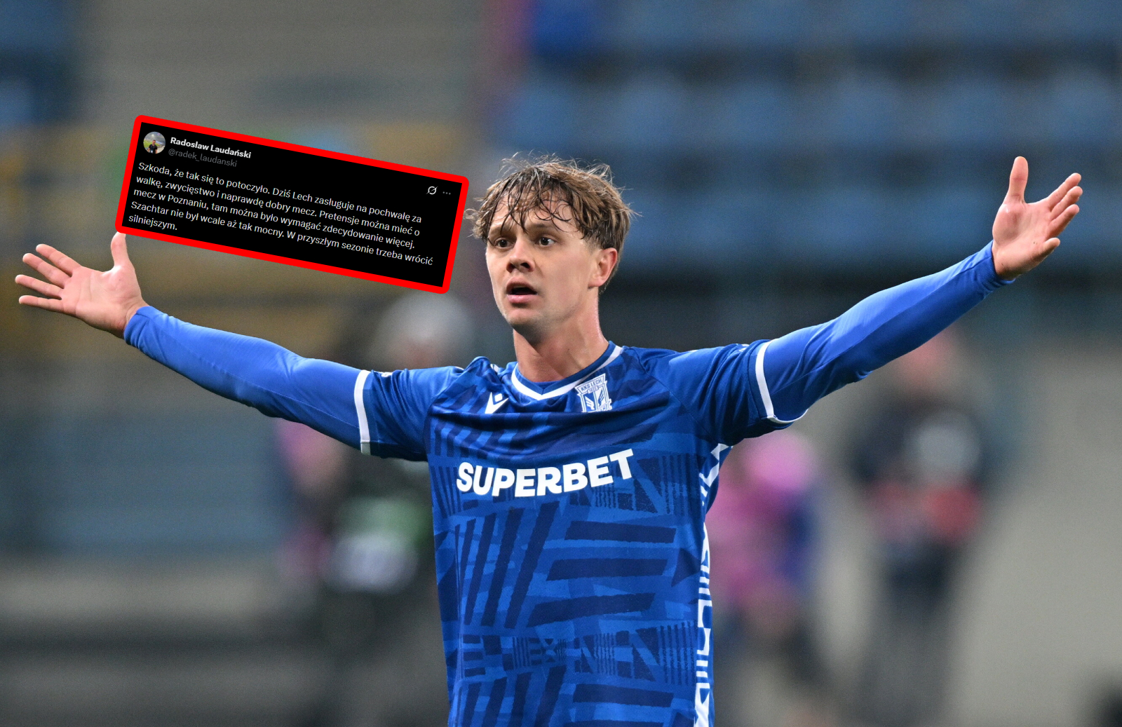 "Na własne życzenie". Piłkarze Lecha rozczarowali ekspertów