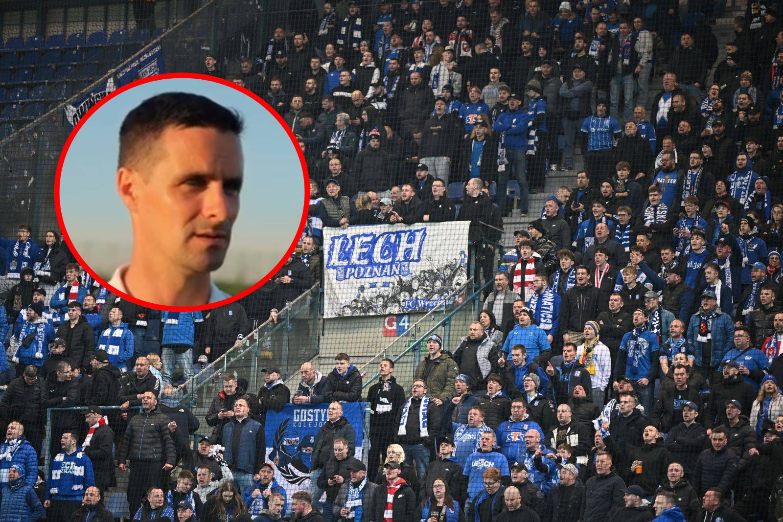 Ukrainiec zły na kibiców Lecha. Oto powód