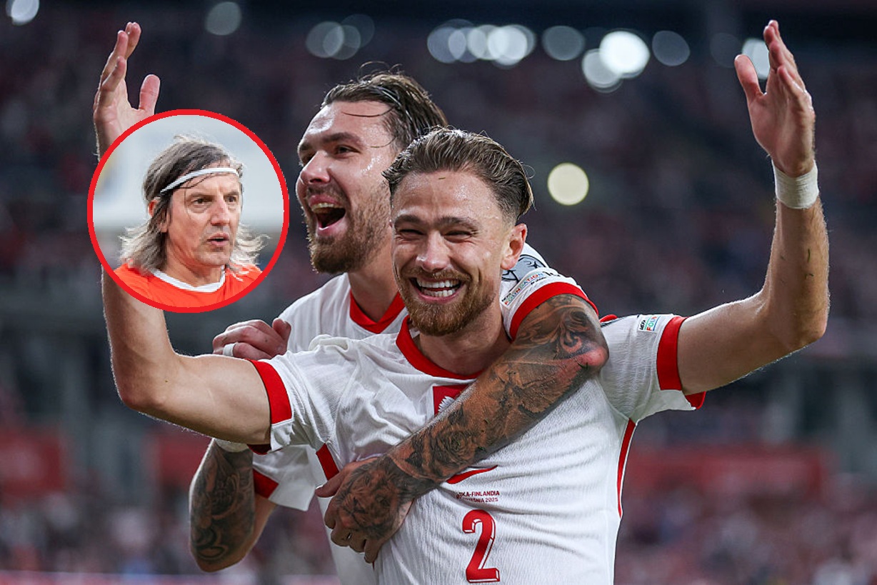 Uderzył w kadrowicza Urbana. 