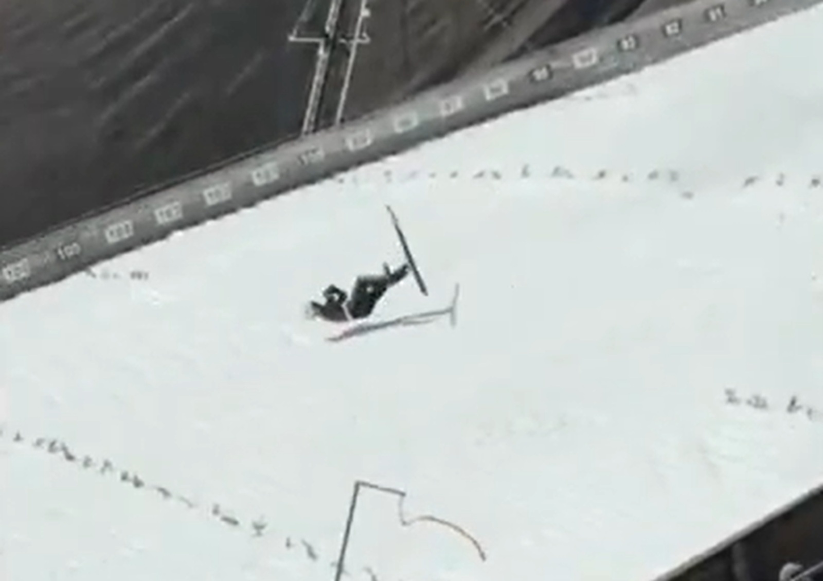 Koszmar w Planicy. Groźny upadek [WIDEO]