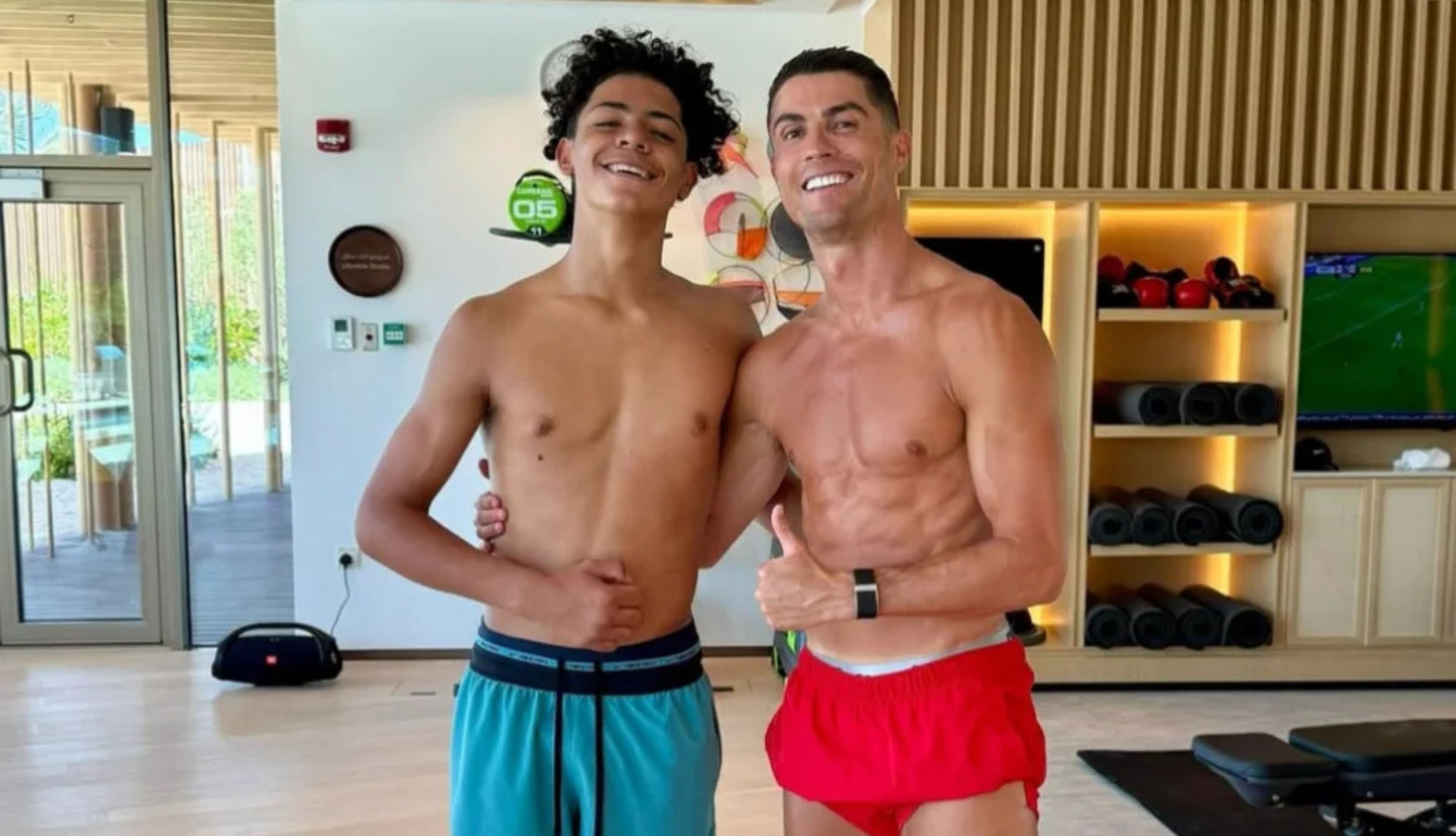 Syn Ronaldo na testach w Realu Madryt