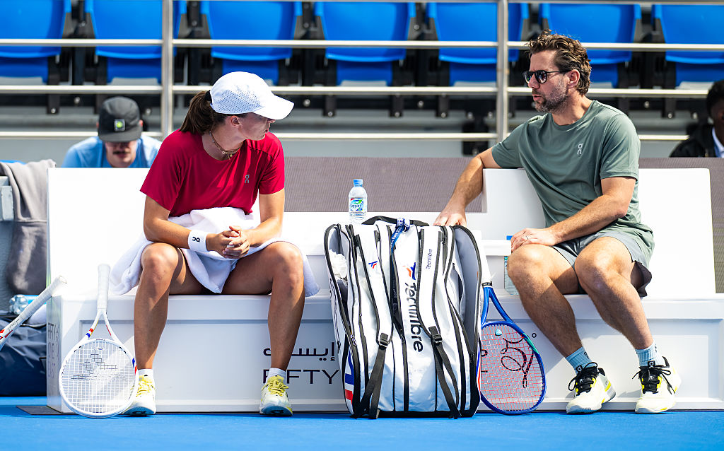 Zamieścił wpis dwa dni po rozstaniu ze Świątek. 