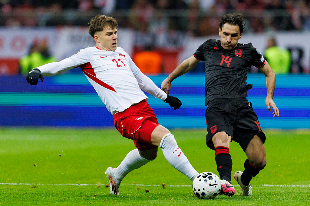 Albańczyk załamany po meczu w Warszawie. 