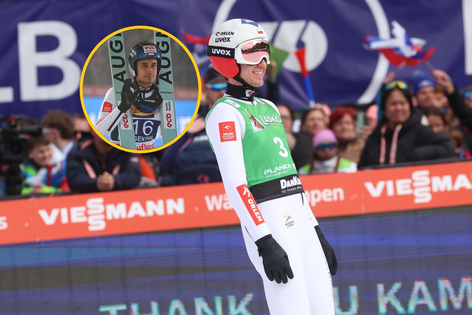 Napisał do Stocha po jego ostatnim skoku. Tego mu życzy