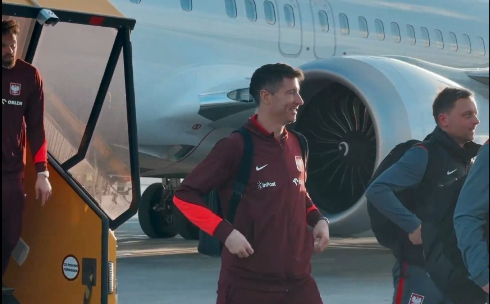 Polacy już w Sztokholmie. Jest nagranie