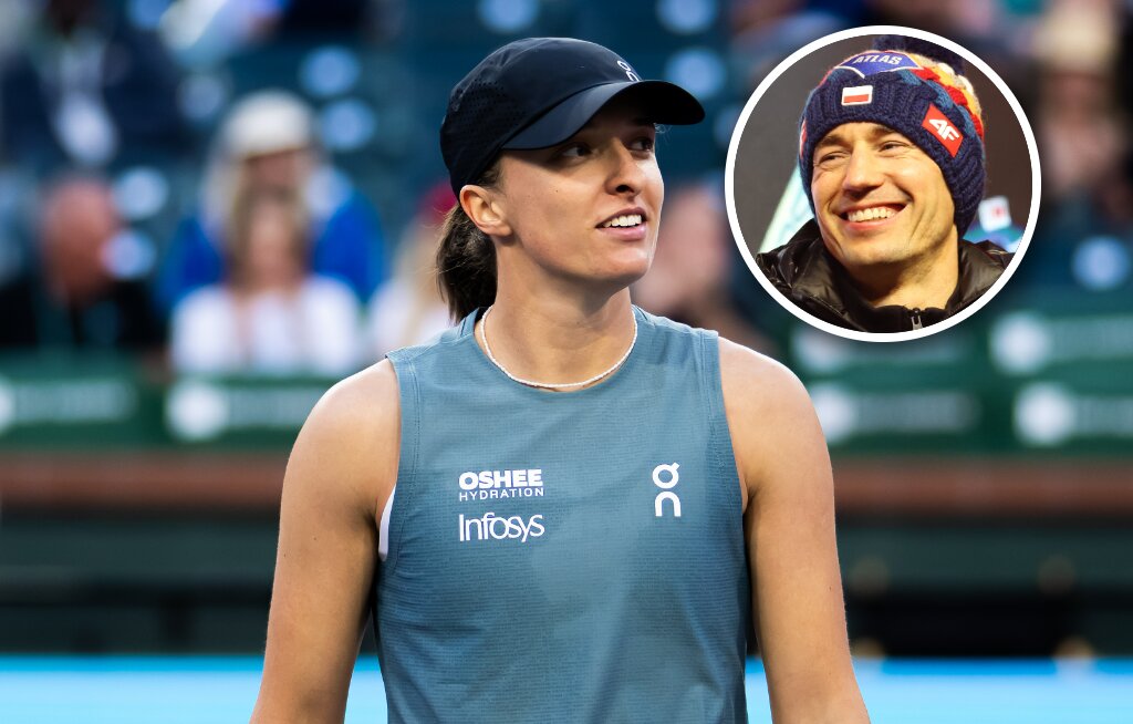 Iga Świątek zachwycona Kamilem Stochem. "Ogromna klasa, pokora, szacunek"