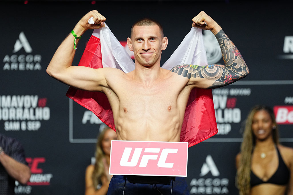 Polak idzie po pierwsze zwycięstwo w UFC