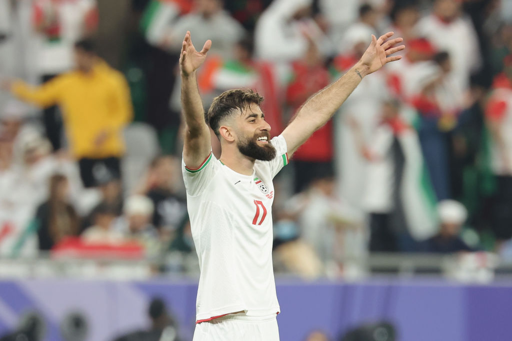 Ali Gholizadeh rozpoczął koncert w meczu Iranu