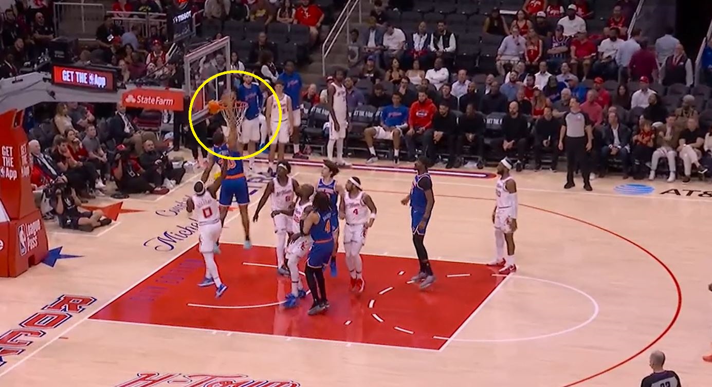 Sochan ściął włosy. Zdobył też ostatnie punkty w meczu