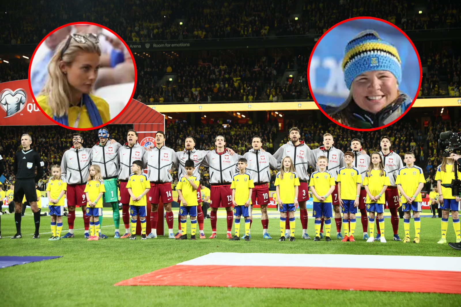 Wstydzą się za rodaków. Znane Szwedki oburzone zachowaniem w trakcie polskiego hymnu