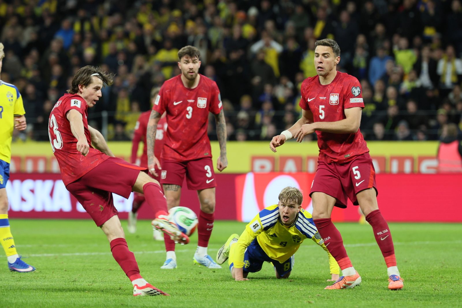 Co za wynik. Tyle osób oglądało mecz ze Szwecją
