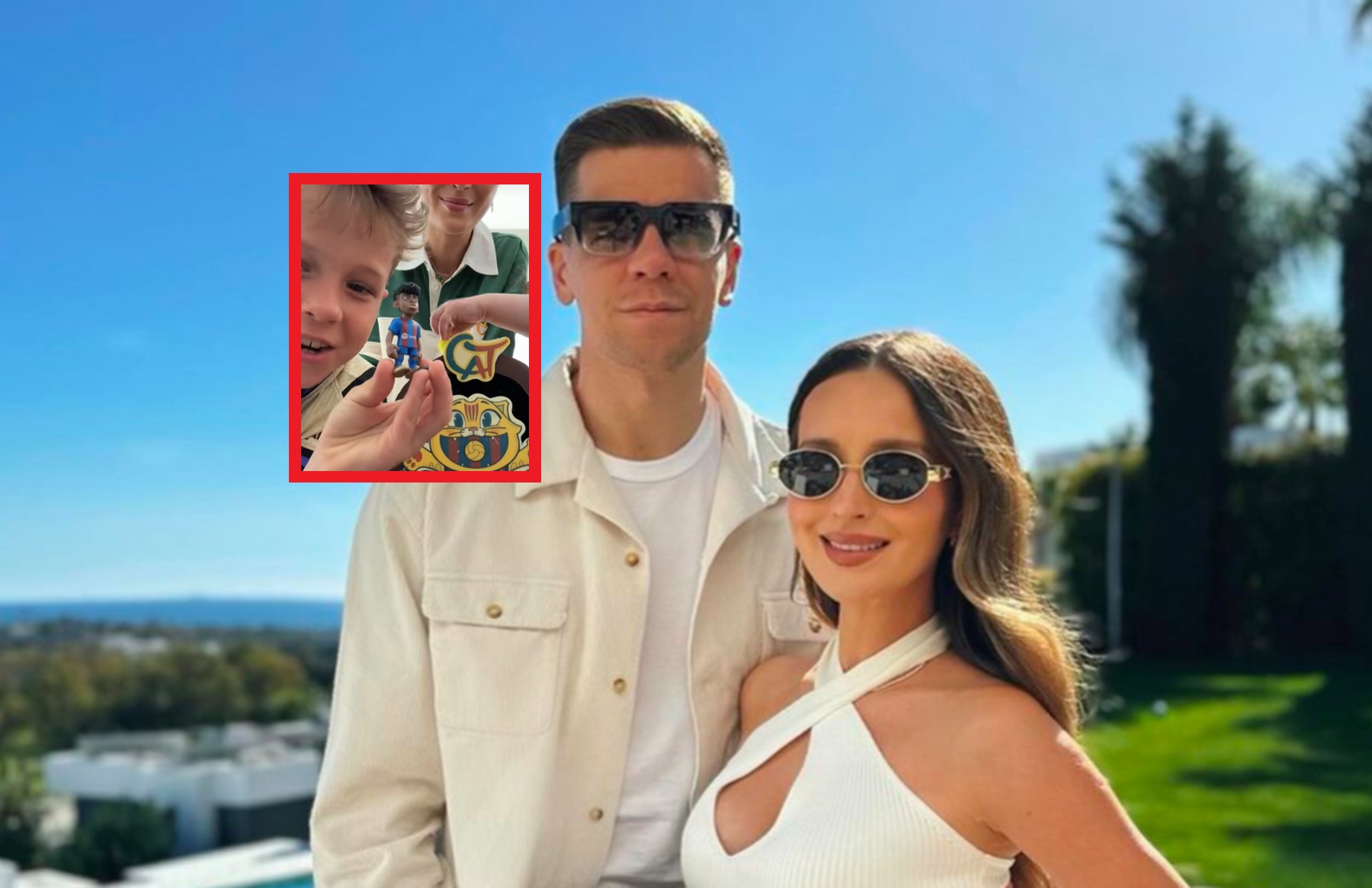 Szczęśni dostali prezent od FC Barcelony. Liam chciał zjeść "Yamala". "O Jezu!"