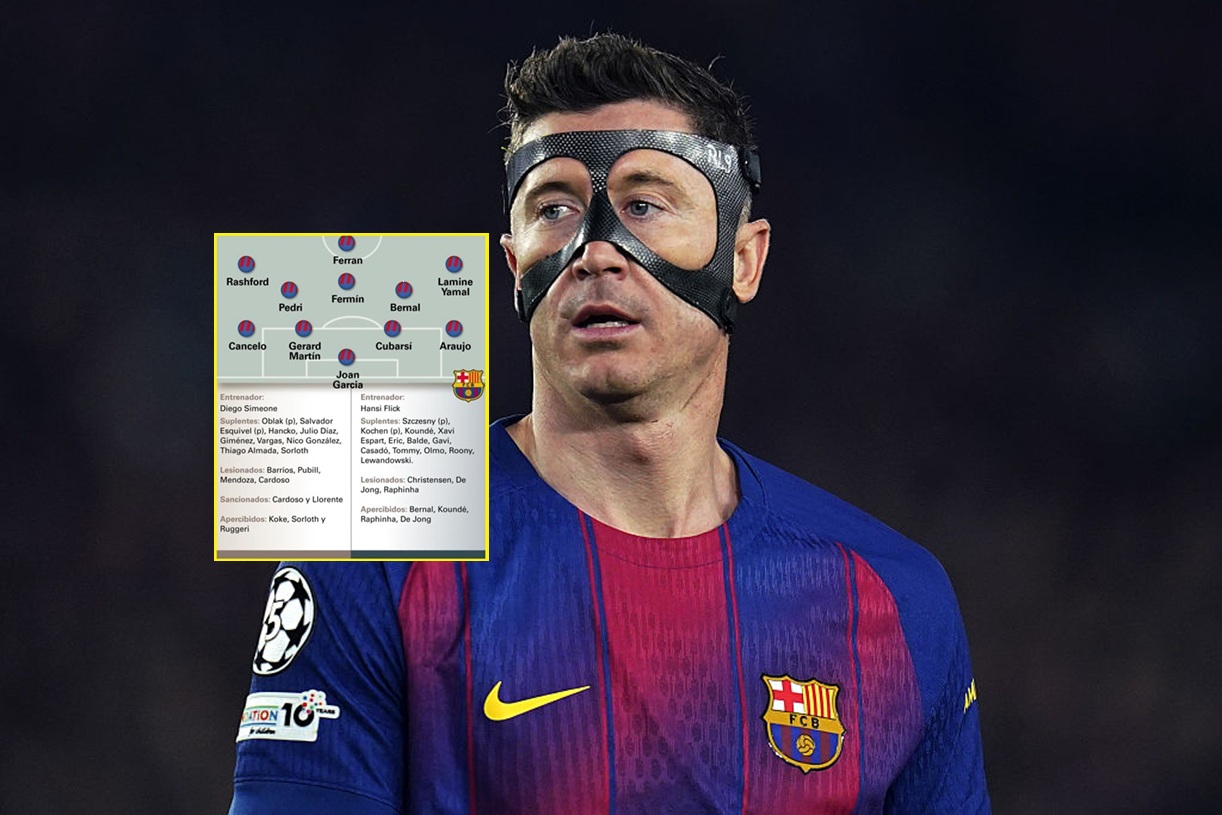 Cała Hiszpania czeka na ten mecz. Czy Lewandowski zagra z Atletico?