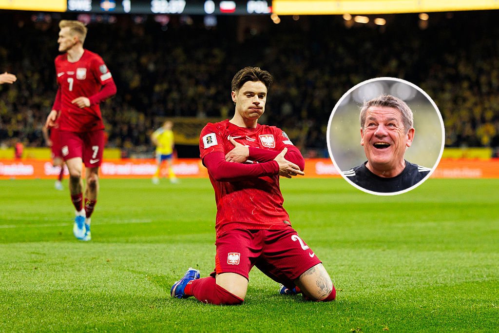 Anglik oglądał mecz Polski. "Cieszyłem się po golach"