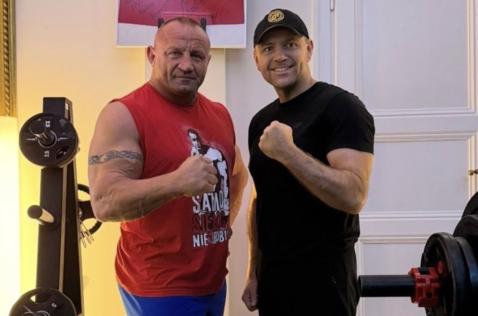 Pudzianowski trenował z Nawrockim. Taki wynik osiągnął prezydent