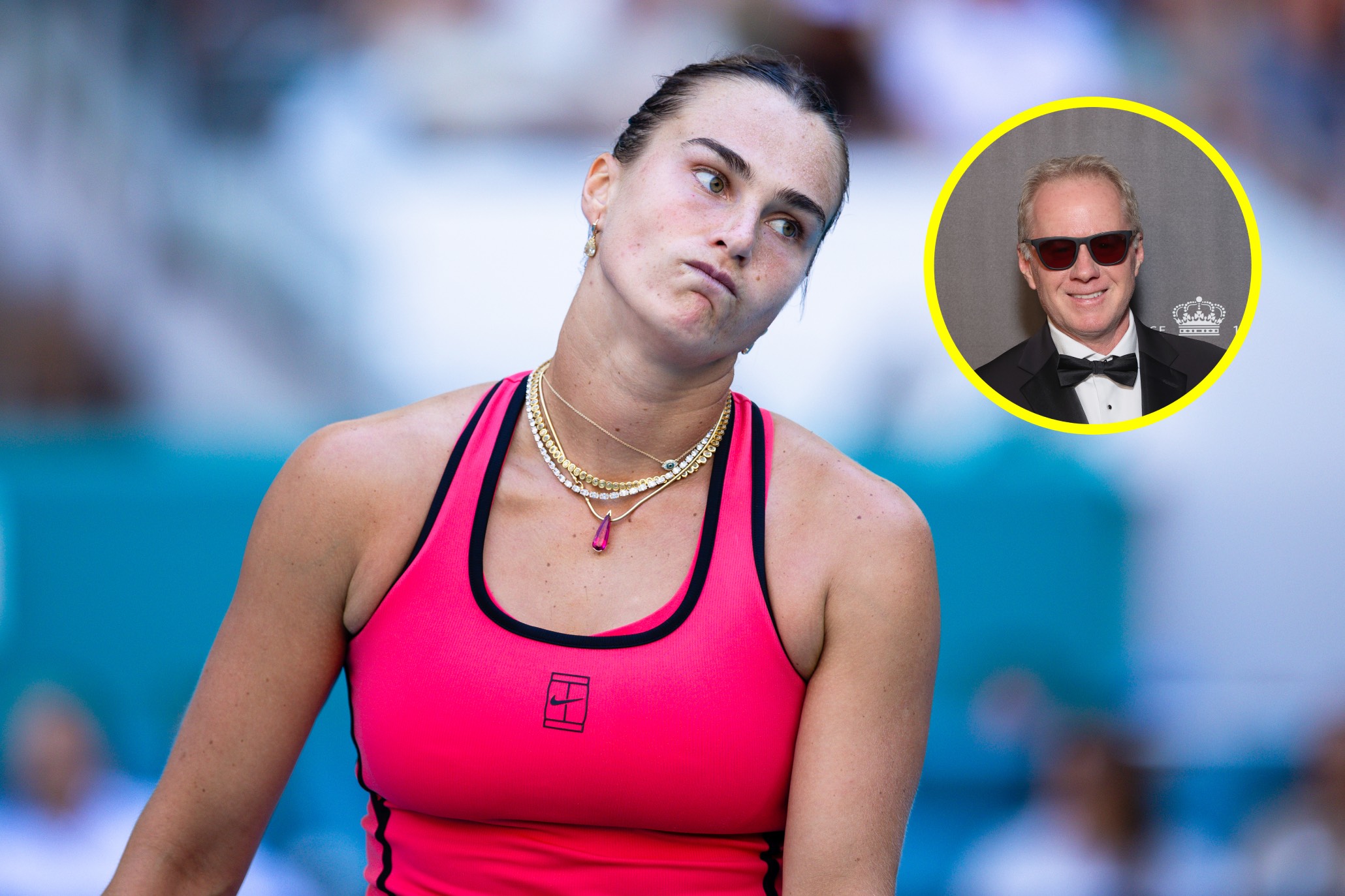 Nie miał litości dla Sabalenki. 