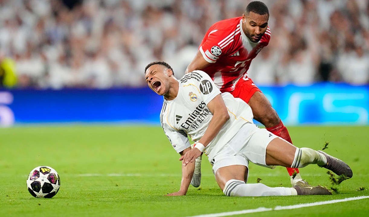 Brutalny atak na Mbappe. Kontrowersja w meczu Realu