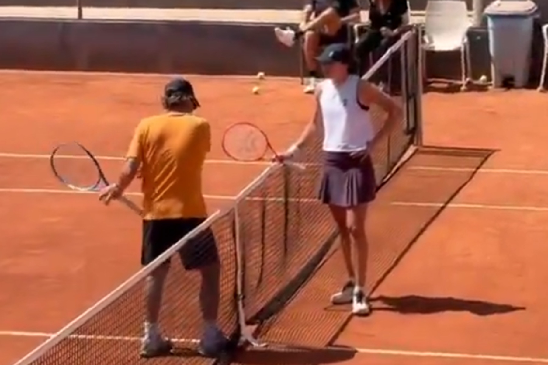 Był na treningu Świątek. Ujawnił, jak wygląda jej kooperacja z Roigiem